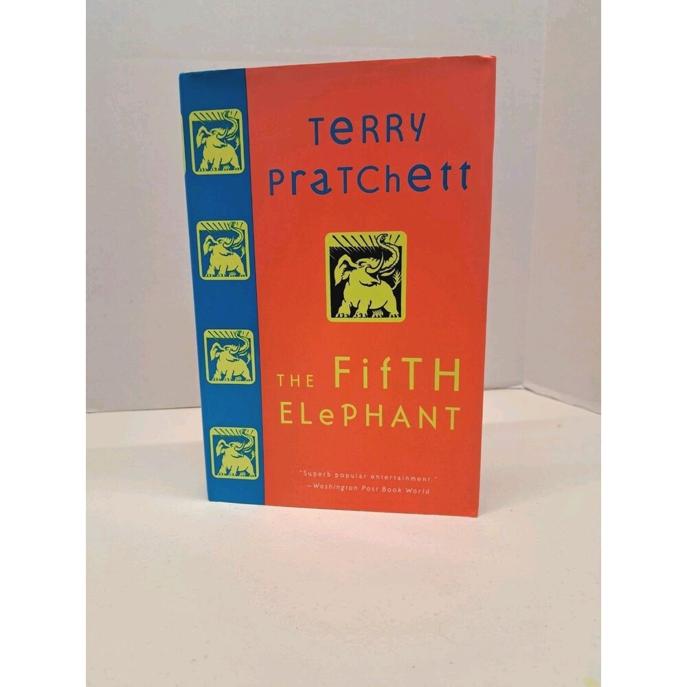The Fifth Elephant by Terry Pratchett 2000 Hardcover Book First Edition
